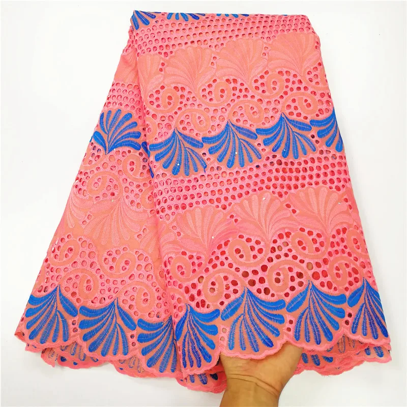 African lace fabric with gold embroidery swiss voile Lace cotton Fabric 100%cotton swiss voile lace in switzenrland dubai fabric