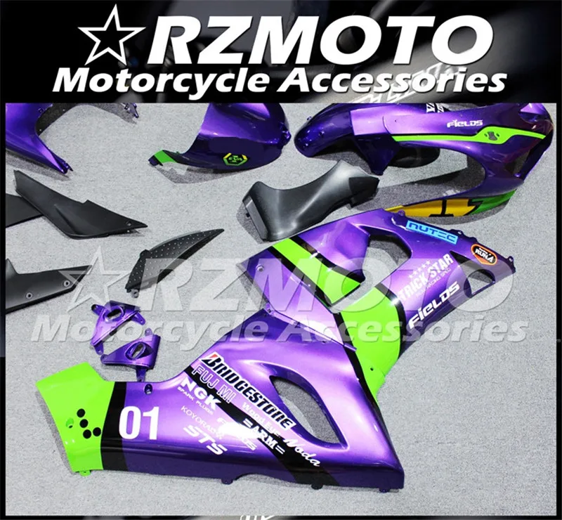 Мотоциклетный обтекатель abs Подходит для Kawasaki ZX6R 636 ZX-6R 2005 2006 корпусные детали пресс-форм Магазин № 0338