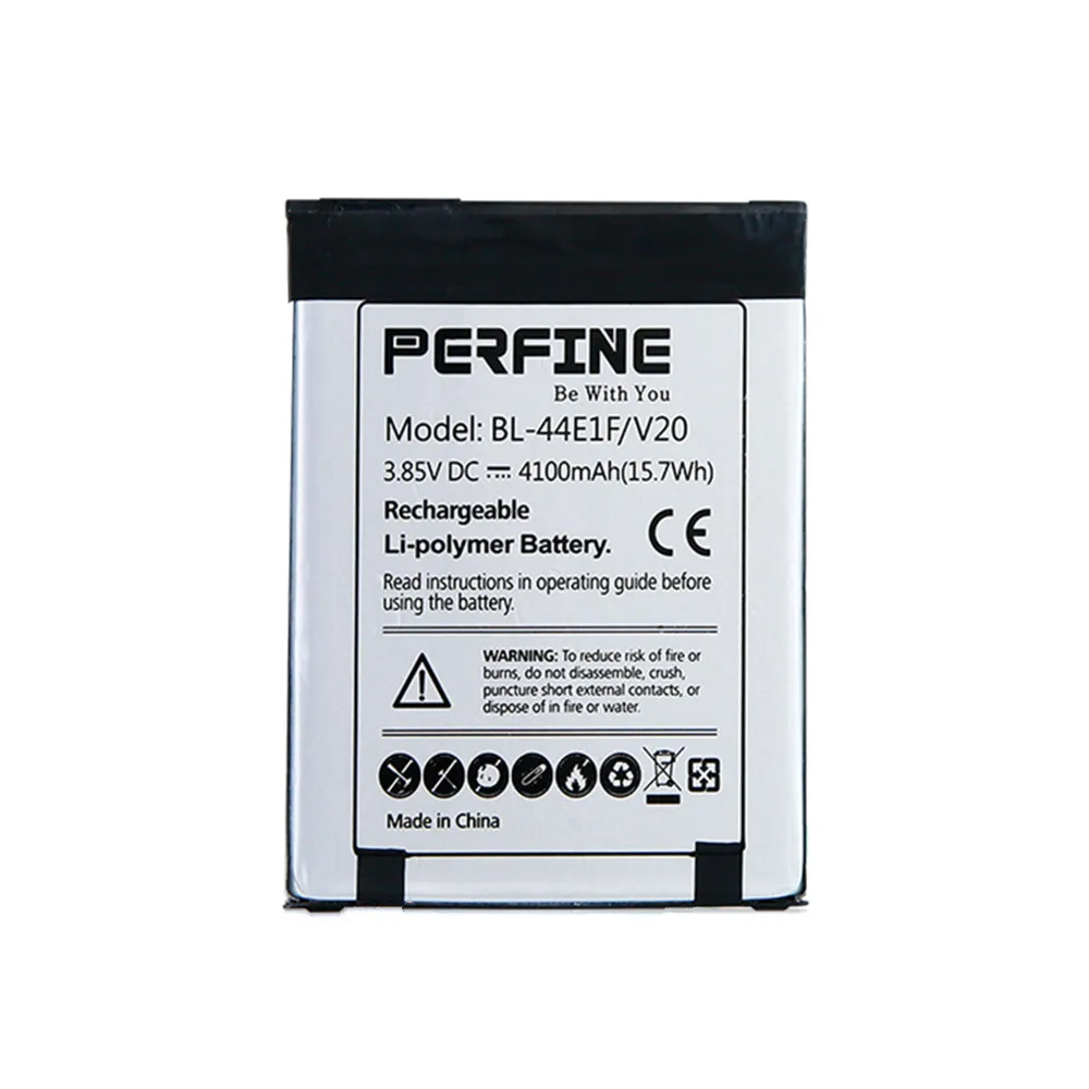 Аккумулятор Perfine V20 4100 мАч 2 шт BL-44E1F батареи для LG V20 H910 Stylo 3 LS777 Stylus 3 LG-M400Y съемный запасной аккумулятор