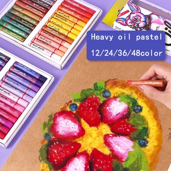 

12/24/48 color children washable environmental protection oil pastel graffiti painting pen school stationery art color supplies