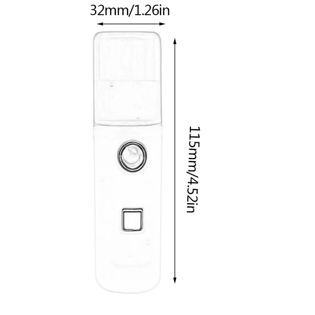 Mini Cosmetic Face Evaporating Instrument Usb Charging Nano Spray Water Tank Mini Steamed Face Humidifier Portable 5