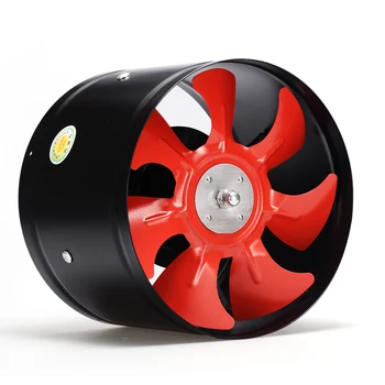 

6/7/8 Inch Exhaust Fan Duct Fan Kitchen Extractor Ventilation Industrielle Vent Fan Strong Fume Bathroom Bildge Blower Wall Fan