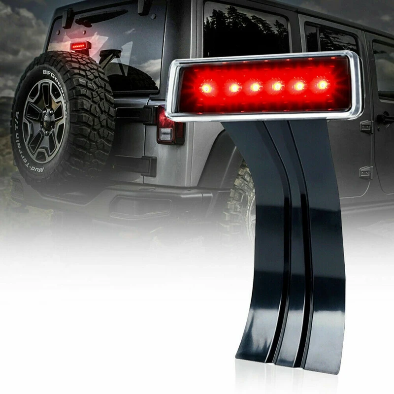 3Rd LED Rear Spare Wheel Light Brake Lamp for Jeep Wrangler JK 07-18 |