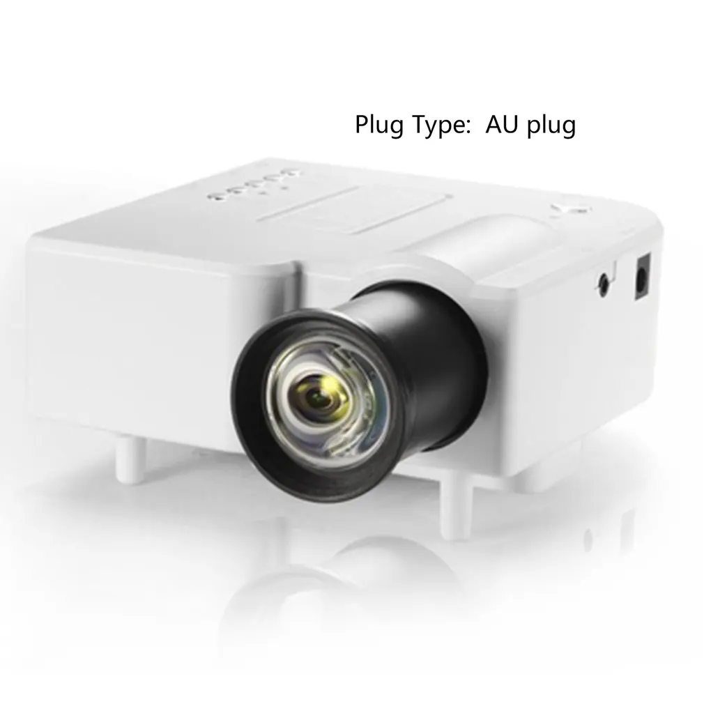 

UC28+ AUplug Portable 1080P HD Projector Home Cinema Theater Upgraded HDMI Interface Home Entertainment Device Multimedia Player