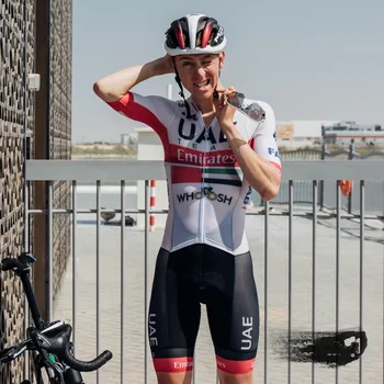 

2020 UAE Team Emirates Aero SkinSuit Mens Summer Bike Body Triathlon Set Ciclismo Bicycle Clothing Kit Speedsuit Mtb Jumpsuit