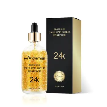 

24K Gold Strained Moisture Essence Pure Hyaluronic Acid Serum Anti-wrinkle Golden Nicotinamide Liquid Skin Care Essence TSLM1