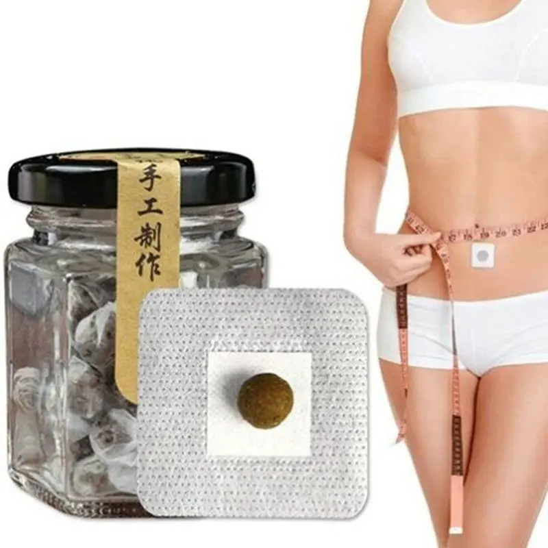Herbal Slimming Tummy Pellet Sticker Set 30 Pcs for Men and Women
