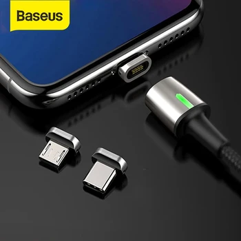 

Baseus Magnetic USB Cable USB C Micro USB Cable Magnetic Fast Charging Data Charge Magnetic Type C Cable Mobile Phone USB Cord