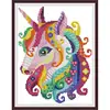 Colorful animal giraffe horse eagle count cross stitch kit 14ct printed cross stitch kit needlework embroidery DIY hand-stitched ► Photo 3/6