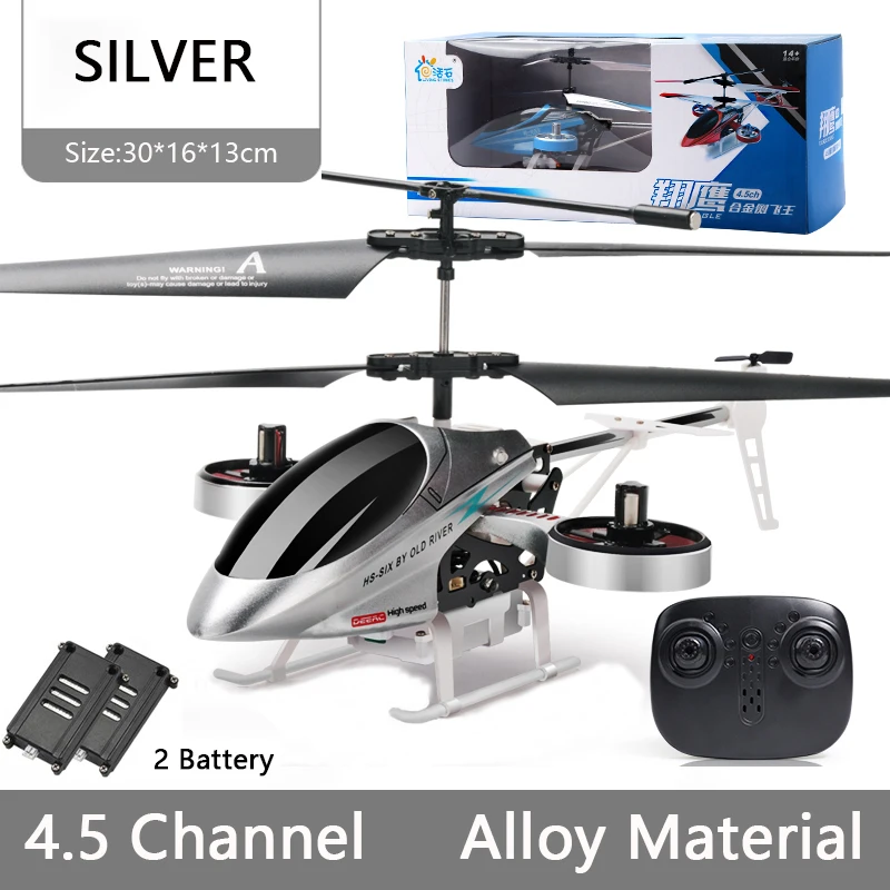 remote control helicopter for adults DEERC RC Helicopter 2.4G Aircraft 3.5CH 4.5CH RC Plane With Led Light Anti-collision Durable Alloy Toys For Beginner Kids Boys top RC Helicopters RC Helicopters