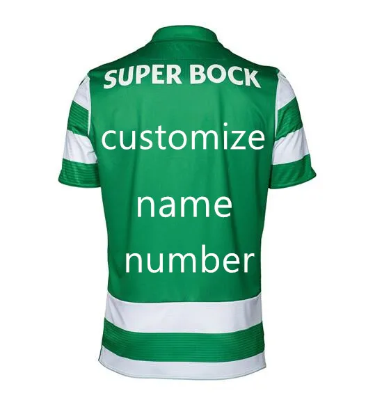 custom ¡ alta calidad Sporting Lisboa camiseta de los hombres de la moda ropa de sparting Lisboa T camisa S-2XL envatio бесплатно - Color: custom