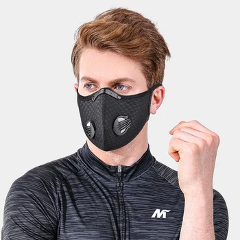 

Cycling Masks Washable Filter Mask Designer Sport Mouth Cover Reuseable Running Respirator