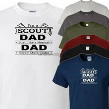 Scout dad t camisa (adicionar cor e tamanho do menu)