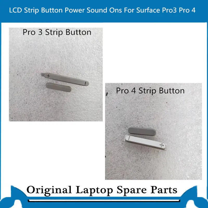 

Original LCD Strip Button For Surface Pro 3 Pro 4 Power Sounds Ons 1724 1631 A pair