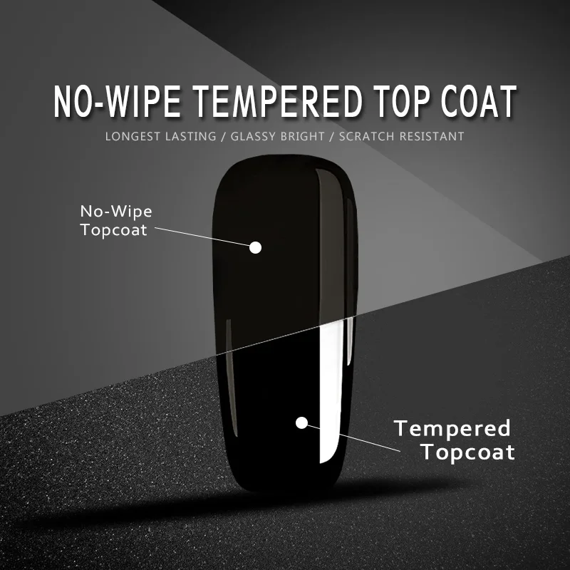 225g VENALISA tempered no wipe topcoat gel polish high glossy no clean nail gel topcoat basecoat clear gel 2