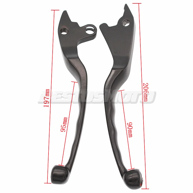 Chrome Brake Clutch Lever For Suzuki Intruder 800 1400 1500 - View #2