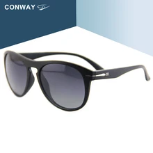 Легкие солнцезащитные очки CONWAY TR90 для мужчин и женщин, негабаритные солнцезащитные очки, очки для вождения, поляризационные,, Ультрафиолетовый блок, европейский стиль