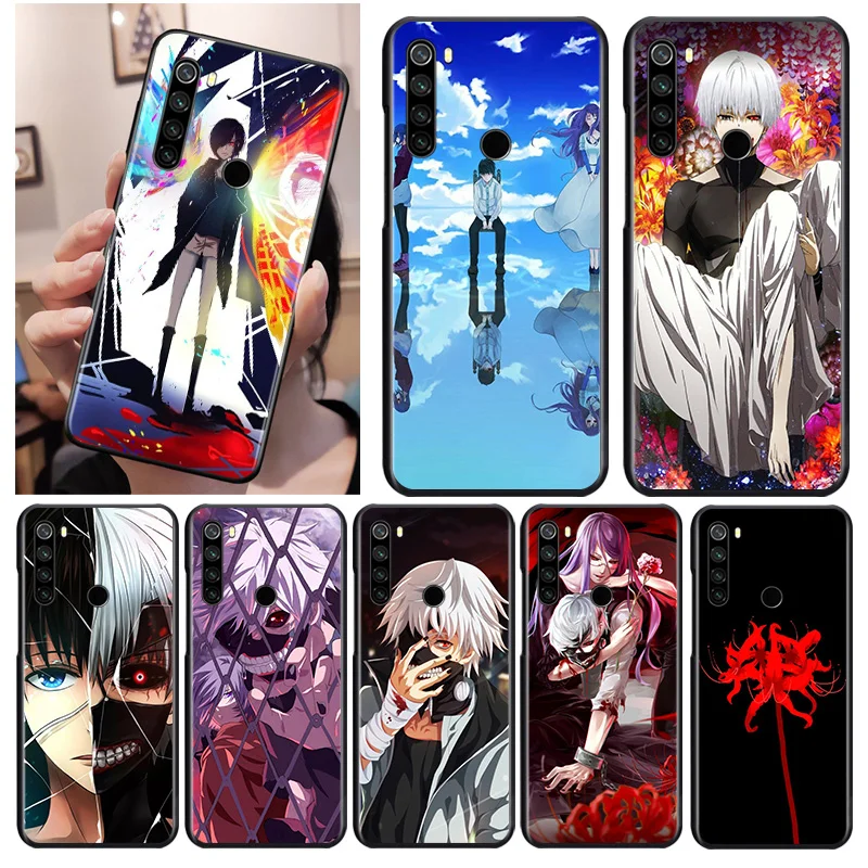 

Anime Tokyo Ghoul Black Cover For Xiaomi Redmi Note 9 9S 8T 8 7 6 5A 5 4X 4 Pro Max Soft Phone Case