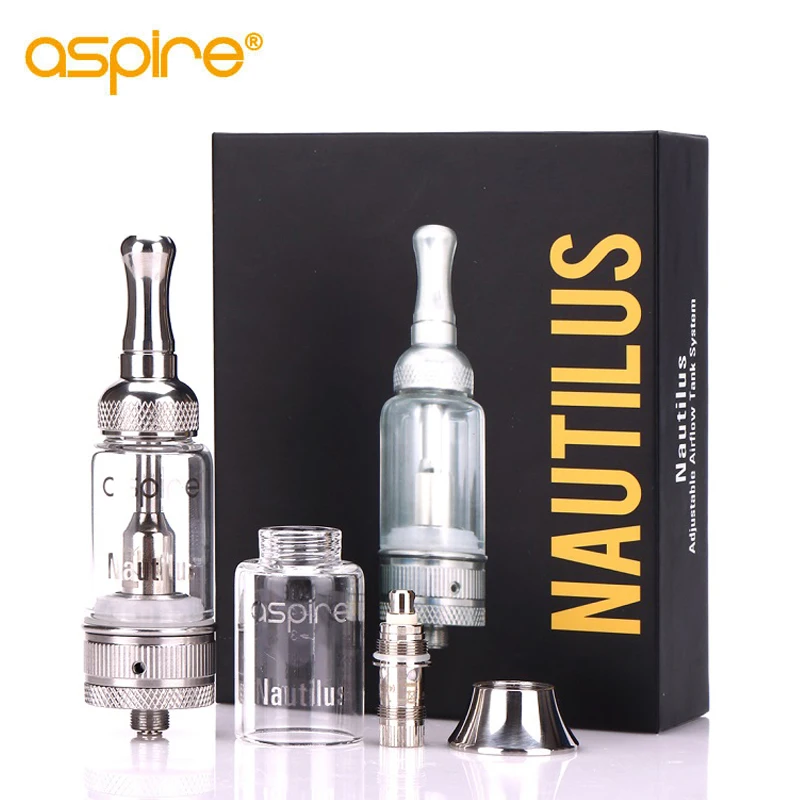  Electronic Cigarette MTL Atomizer Aspire Nautilus(mini) Tank 5ML 2ML Use Nautilus BVC Coil 1.6/1.8o
