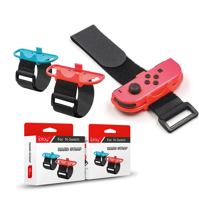 

2PCS Dance Wrist Band Strap Wristband Adjustable Elastic for Nintendo Nintend Switch Just Dance Hand Straps Joy-Con Controller