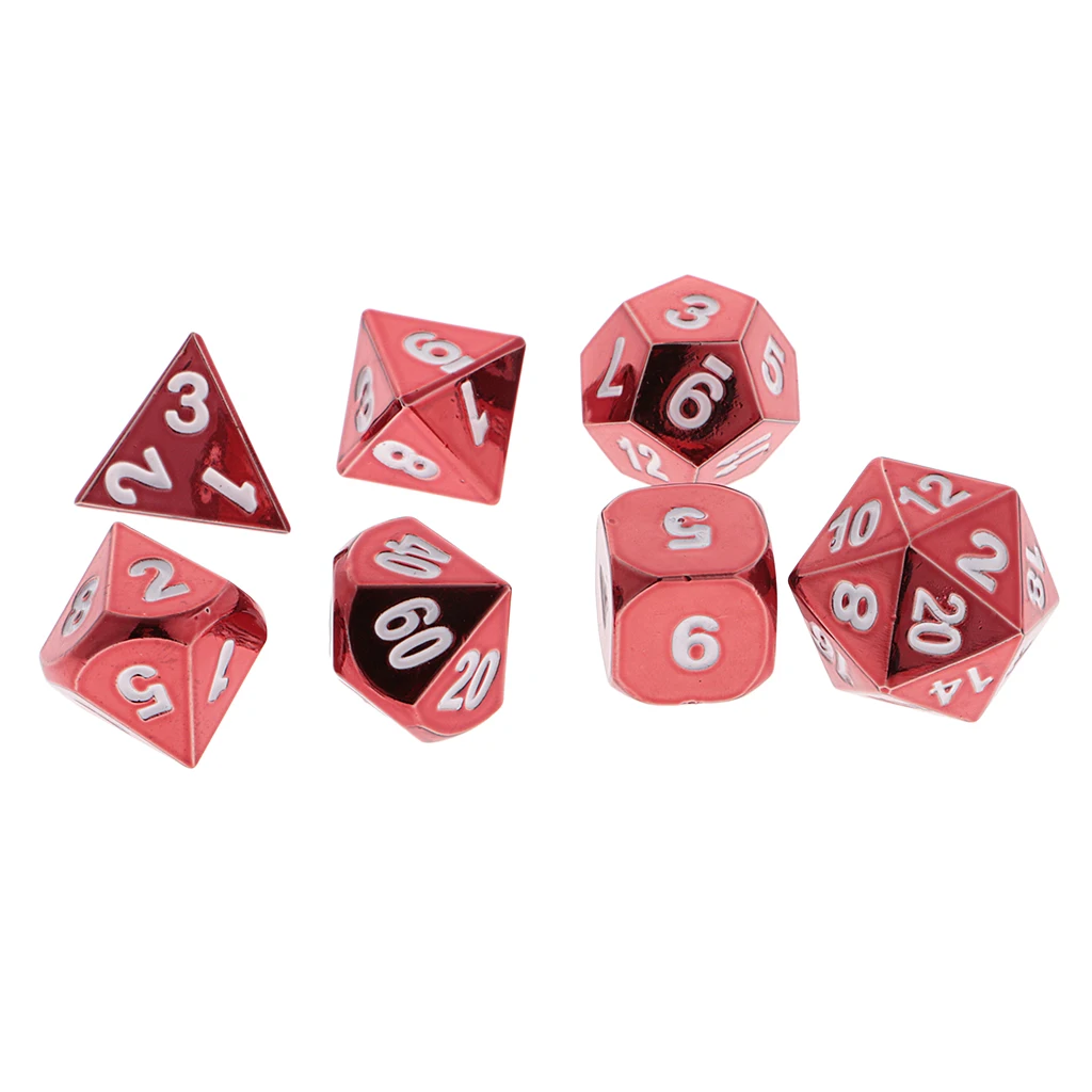 15 мм многогранные цифровые игральные кости D4-D20 для D&D ролевых игр подземелья игрушечные драконы кубики с коробкой для вечерние
