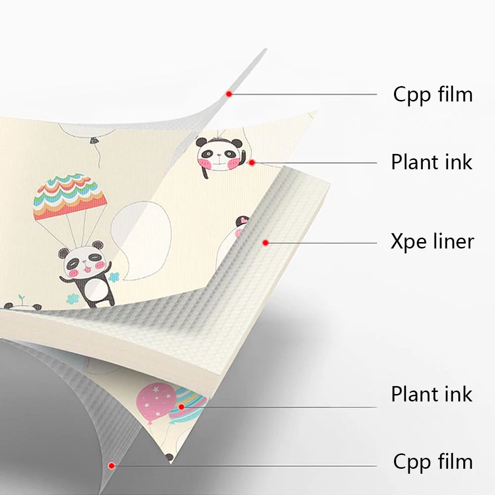 Открытый 180*200 см детский игровой коврик XPE пазл детский коврик утолщенный коврик для ползания детской комнаты складной коврик ковер для детей