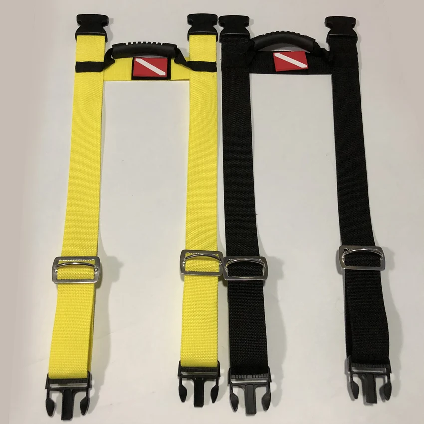 Deluxe Tank Carrier Stainless Steel Tank Carrier 2" Webbing Transport Carry strap Universal fits many Cylinder Bottle