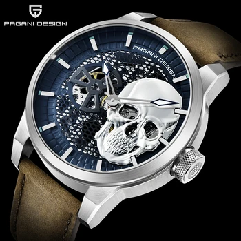 

PAGANI DESIGN Men's Mechanical Watches Top Brand Classic Leather Watches Sapphire Glass Waterproof Watches Relogio Masculino