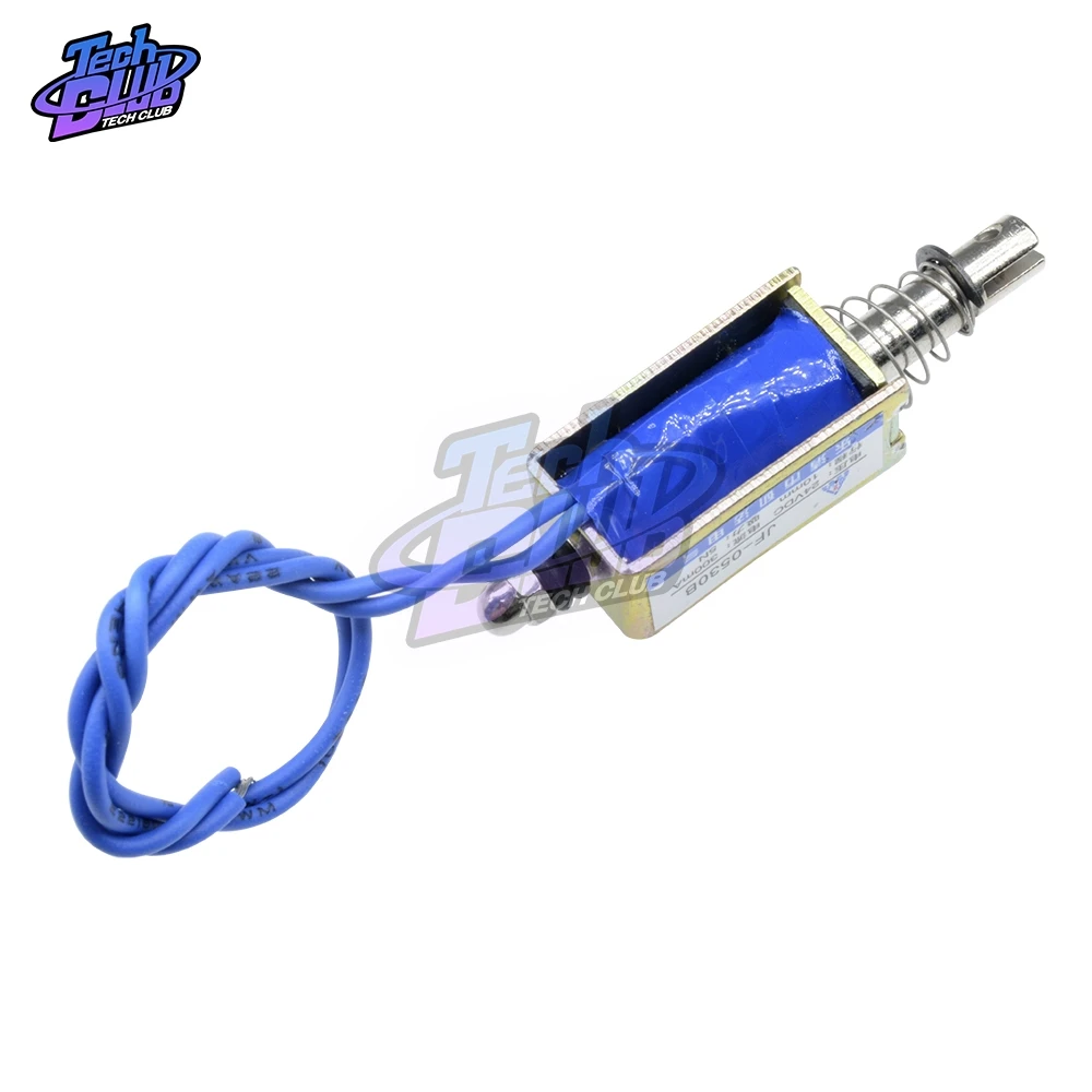 JF 0530B Электромагнит DC 6V/12V/24V 300mA 5N 10mm точный Pull Push Type Линейный электромагнитный