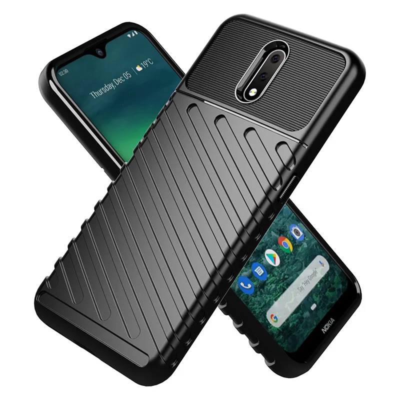 Чехол для Nokia 2 3 роскошный сверхпрочный армированный противоударный чехол TA-1211
