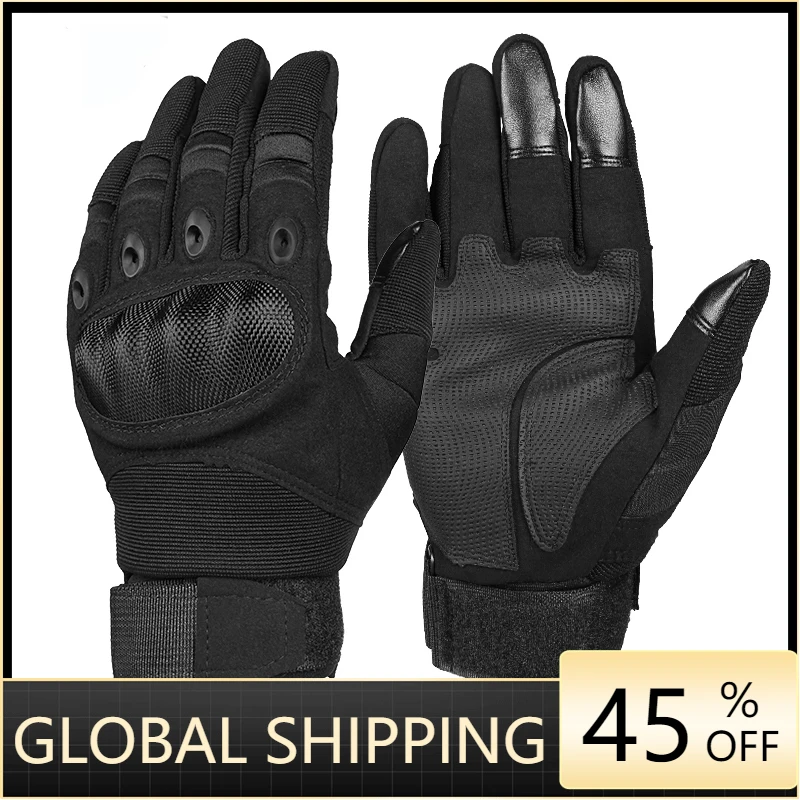 

Bike Gloves Full Finger Cycling Gloves Warm Non-slip Sunscreen Anti-skid Bicycle Glove Outdoor Motorcycle Shockproof Gloves