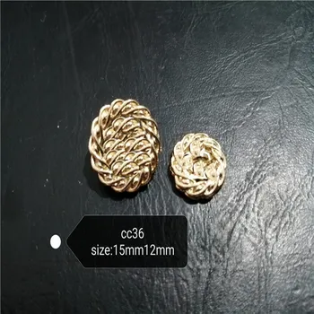 

1 lot=10 pieces sewing accessories metal button suit coat buttons 12mm 15mm CC36