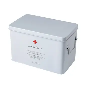 

Large-Capacity Portable Medicine Box Multi-Layer First Aid Kit Emergency Cabinet Storage Storage Container Household Supplies