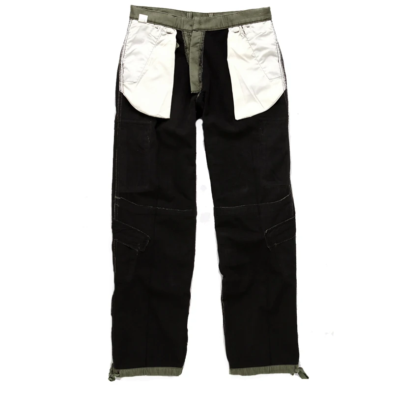 Большие размеры 40 мужские зимние толстые теплые брюки карго Модные свободные мешковатые Joger рабочие брюки мужские повседневные флисовые карманы меховые брюки