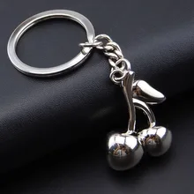 Брелок-вишня для фруктов из металла брелок кулон креативные рекламные подарки Поддержка настройки под индивидуальные нужды Прямая поставка от производителя