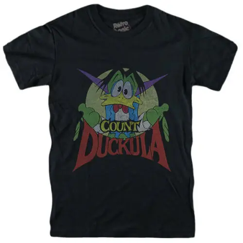 Граф duckula футболка рассчитывать депкула Трансильвании вампира доктор фон GOOSEWING