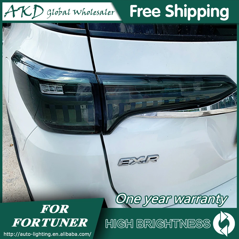 Задний фонарь для Toyota Fortuner- Audi-дизайн задние фонари светодиодные противотуманные фары DRL дневные ходовые огни тюнинг автомобильные аксессуары