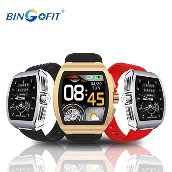 

BingoFit Smart Watch For Men Waterproof Fitness Tracker Heart Rate Monitor Female Smart Bracelets Body Temperature 1.4 inch
