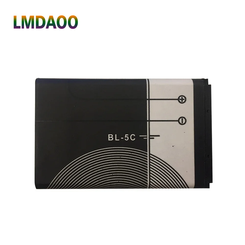 

1pc LMDAOO New 1200mAh BL-5C Mobile Phone Replacement Battery BL5C BL 5C For Nokia e60 Li-ion 3.7V Rechargeable Batteries