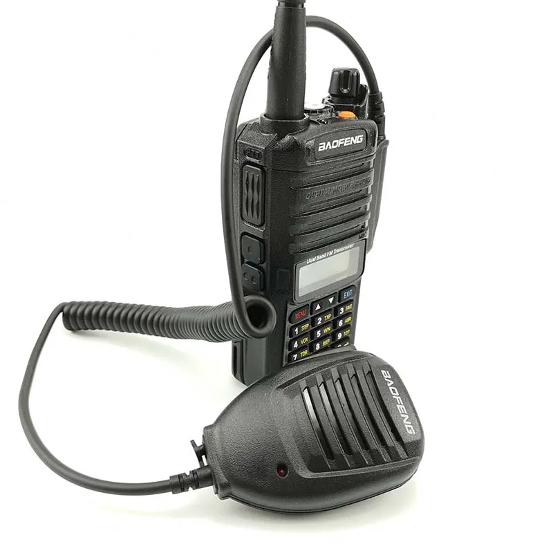 1/2 шт. Baofeng UV-9R Водонепроницаемый иди и болтай Walkie Talkie радио микрофон Динамик для Baofeng UV9R BF-A58 UV-XR GT-3WP BF-9700 УФ 9R плюс
