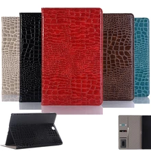 Чехол в крокодиловом стиле для samsung Galaxy Tab A 9,7 T550 T555 P550 SM-T550 SM-T555 из искусственной кожи с подставкой Smart Tab A 9,7