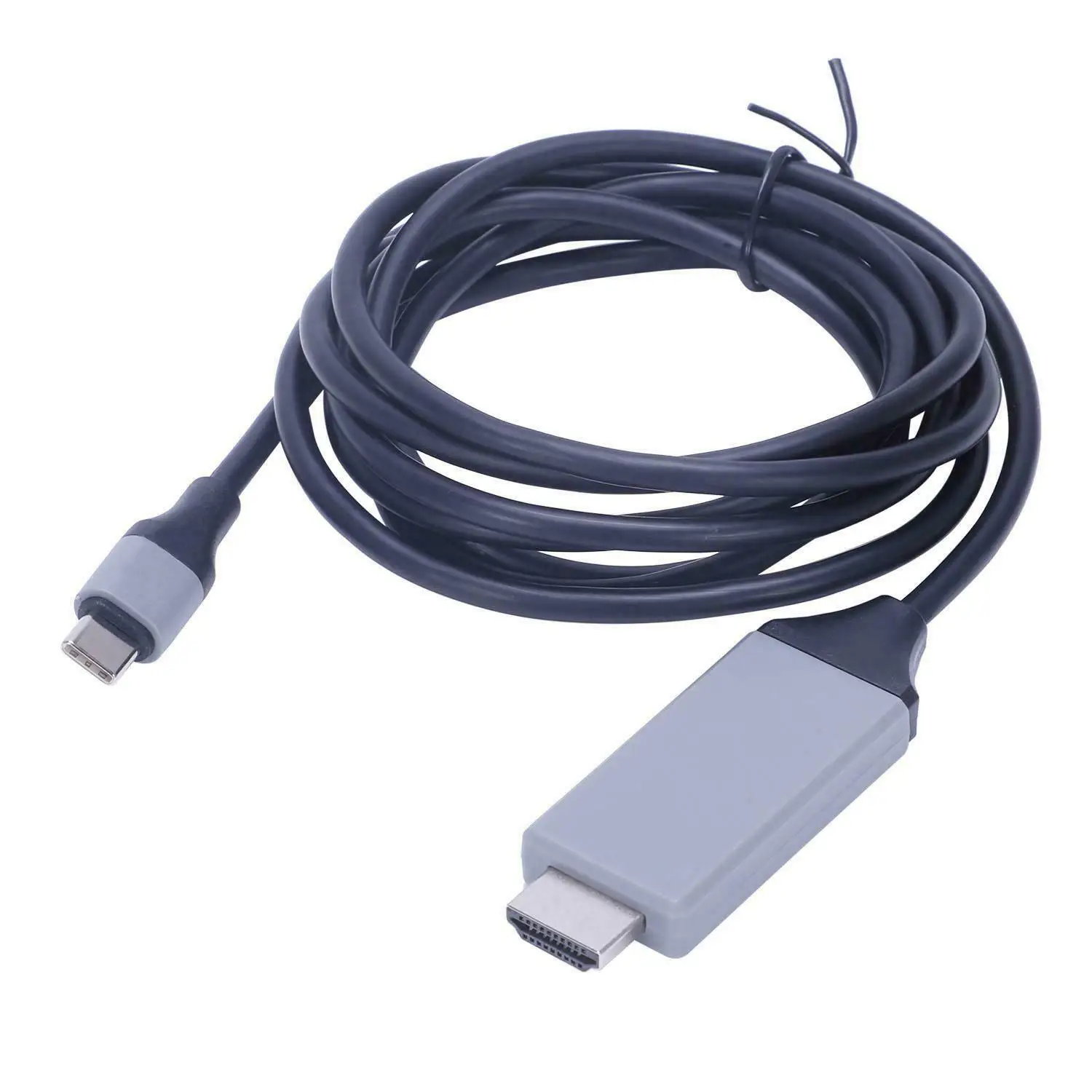 USB 3,1-HDMI 4K Кабель-адаптер 2 м type C-HDMI кабель для MacBook samsung Galaxy S9/S8/Note 9 huawei ThinkPad USB-C HDMI d20