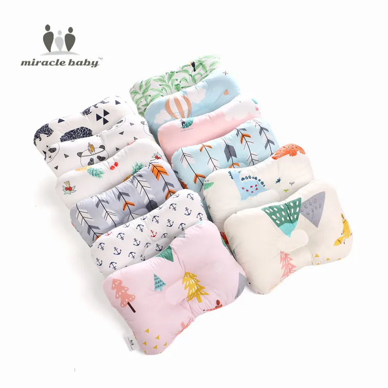 Чудо Baby Muslinlife Подушка плоская голова форменная Подушка дышащая 3D воздушная сетка детская подушка хлопок новорожденный спальный подушка