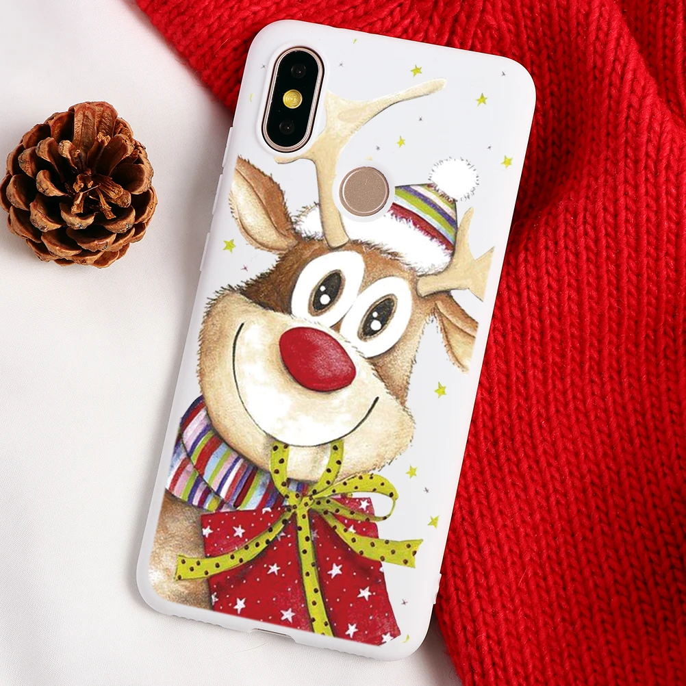 Веселый Рождественский олень мягкие чехлы из ТПУ для Xiaomi Redmi K20 CC9e Примечание 4X5 5A, 7, 6, 8, 9, SE Pro A2 Lite A1 6X 5A 6 6A плюс S2 7A чехол - Цвет: sdbdzlu
