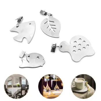 

6PCS Tablecloth Weights Stainless Steel Table Cover Tablecloth Clip-on Weight Tablecloth Pendant Set For Party Picnic Tablecloth