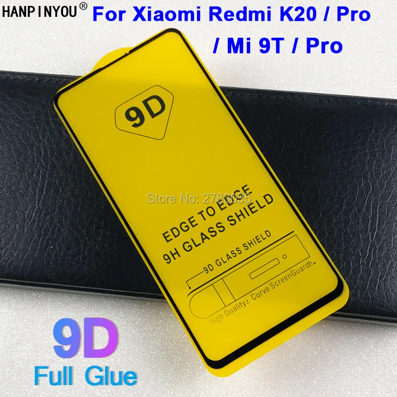 

For Xiaomi Redmi K20 Pro / Mi 9T Pro 6.39" 5D 6D 9D Full Glue Cover Toughened Tempered Glass Film Screen Protector Guard