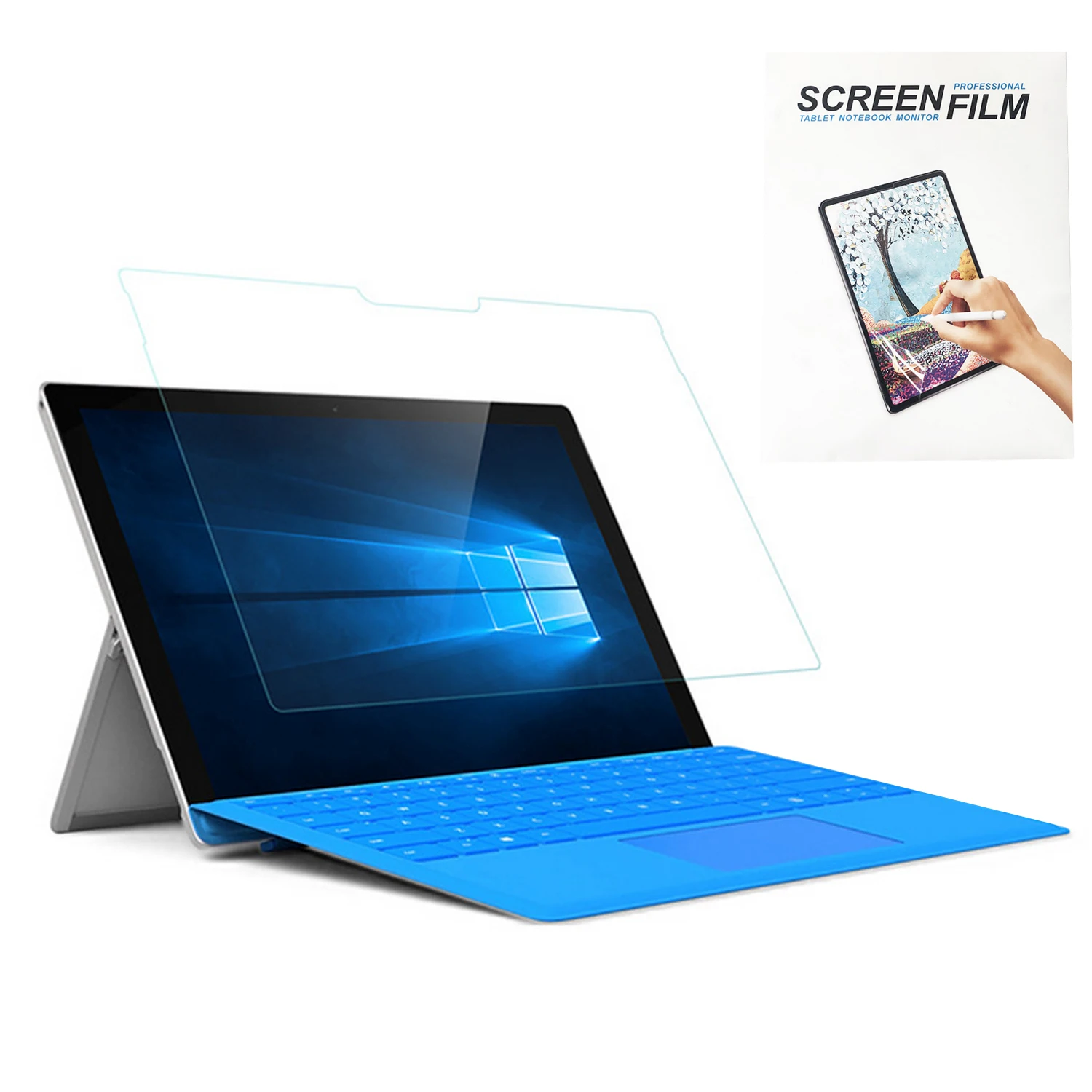 for Surface Go Устойчивая к царапинам бумажная матовая защитная пленка для экрана для планшета microsoft Surface Pro 4 5 6 Pro4 Pro5 Pro6 Go - Цвет: for Surface Go