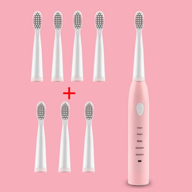 Sonic Electric Toothbrush Rechargeable Tooth Brushes Washable Electronic Whitening Teeth Brush Adult Timer Toothbrush