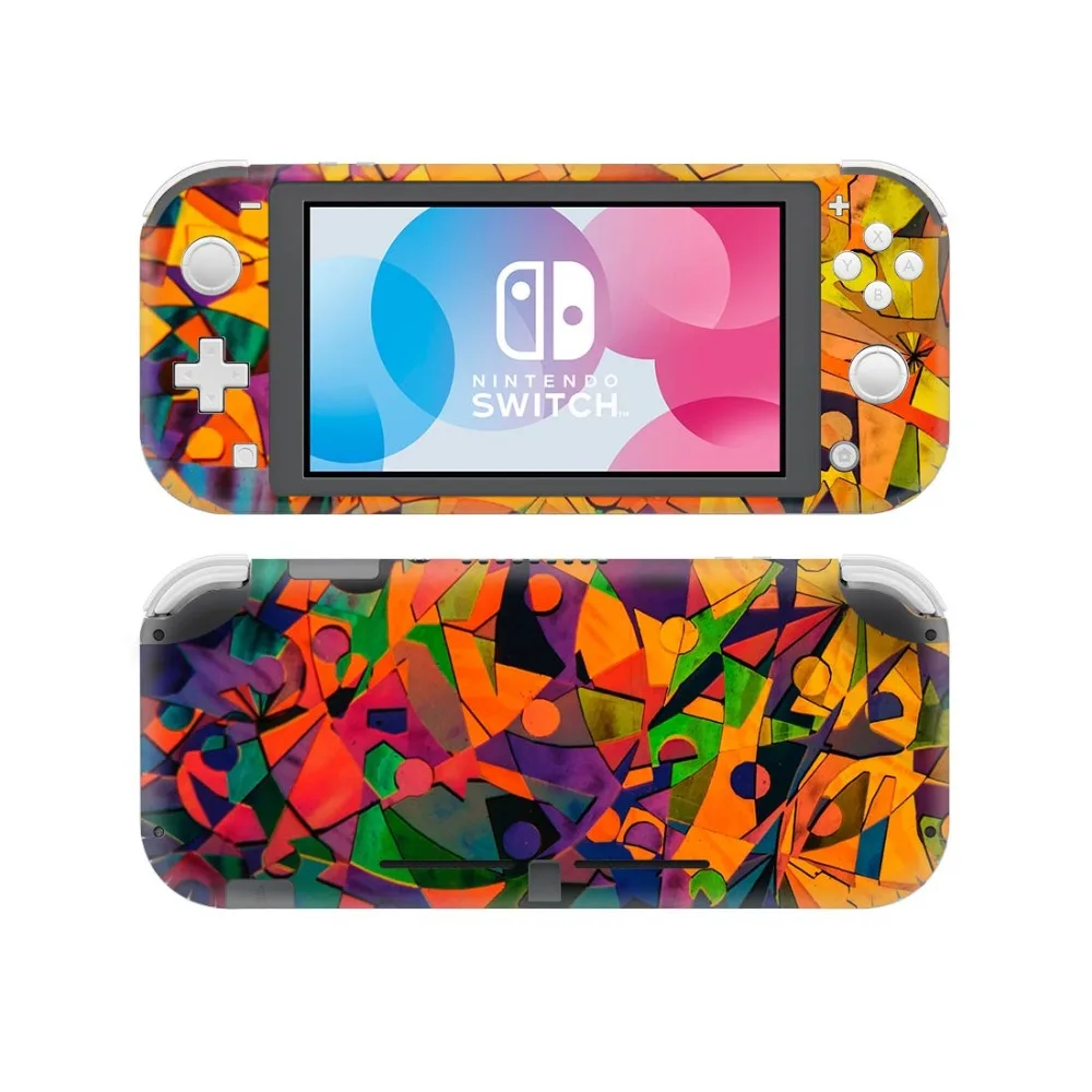 Новая кожаная Наклейка для nintendo Switch Lite консоль kingd Switch Lite Mini NSL защитный чехол виниловая наклейка