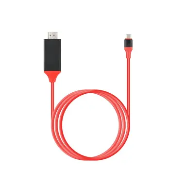 

Cell phone mobile with Type-C USB-C to HDMI HDTV 4K Cable For Samsung Galaxy Note 8 9 HUAWEI Mac Universal